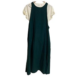 Autre Marque Typewriter Kleid ENFOLD Grün