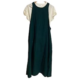 Autre Marque Robe Typewriter ENFOLD Vert