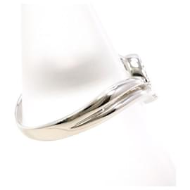 Autre Marque-PT900 Platinum Diamond Ring-Silvery