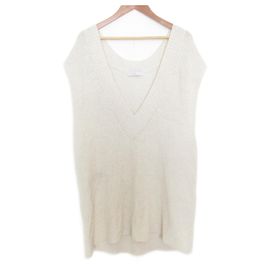 Autre Marque ETRE TOKYO Chaleco de punto suelto Beige