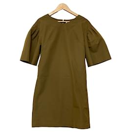 Autre Marque Robe Triactetate ADORE Vert Kaki