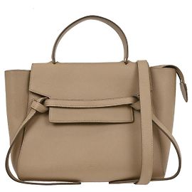 Céline Belt Bag Celine in Pelle di Vitello Mini Beige