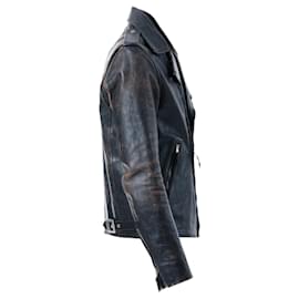 Autre Marque-Hollywood Trading Company Leather Jacket-Brown