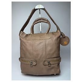 Chloé Bolsa de couro vintage Chloe 2Way marrom Marrom