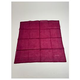 Cachecol Vintage Dior Roxo Roxo