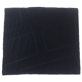 Hermès HERMES Marineblaue Seidenschal Marineblau