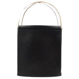 Bolsa Trinity de couro da Cartier Preto