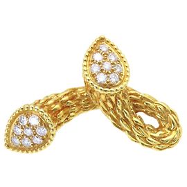 Spilla Boucheron Serpent Bohème in oro giallo 18K D'oro