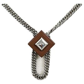 Collier Pendentif Gourmet Equestre PM Hermès Argenté