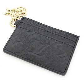 Kartenetui Monogram Empreinte Louis Vuitton Schwarz