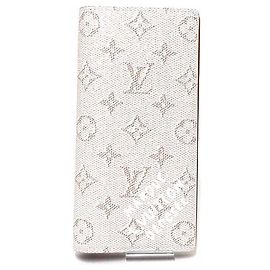 Cartera Larga Brazza Monogram Louis Vuitton Blanco