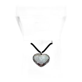 Collier Baccarat Pendentif Cœur en Cristal Noir Autre