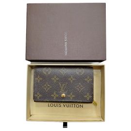 Louis Vuitton Sarah Wallet Monogram Canvas Brown Brown