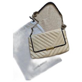 Isabel Marant Handtasche Stroh Beige Beige
