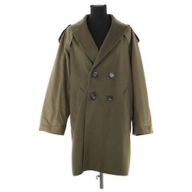 Sportmax Khaki wool coat Khaki
