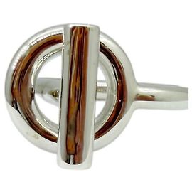 Bague en argent Hermès Echappé Argenté
