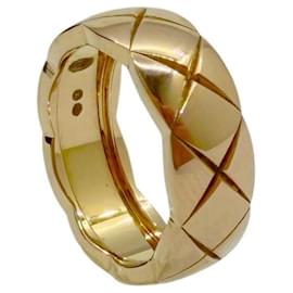 Chanel-Chanel Coco Crush 18K Gold Band Ring-Golden