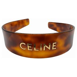 Céline Accessorio per capelli Celine Brown Alice Band Marrone