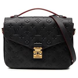 Louis Vuitton-Pochette Metis Monograma Empreinte Azul Louis Vuitton-Azul,Azul marinho