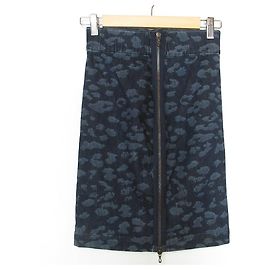 Offizieller Jacquard-Denim-Rock von Lanvin Blau Andere