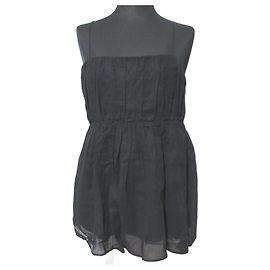 Autre Marque Top in cotone MICA&DEAL Nero