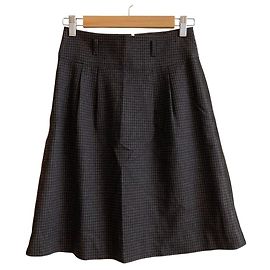 Falda de cuadros Burberry Black Label Castaño