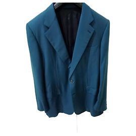 Autre Marque BLAZER UOMO ISAIA BLU 52 Blu scuro