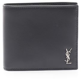 Yves Saint Laurent Paris Tiny Cassandra Bifold Wallet Black