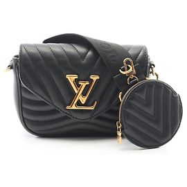 Borsa a Spalla Louis Vuitton Multi Pochette New Wave Noir Nero