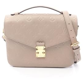 Louis Vuitton-Louis Vuitton Pochette Metis MM Handbag-Beige