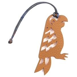 Hermès HERMES Petit H Leather Parrot Bag Charm Other