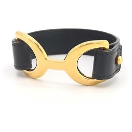 Pulseira de charme preta Pavan da Hermès Preto