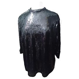 Top Black Givenchy T42 Sequins, Chic and Festive Black