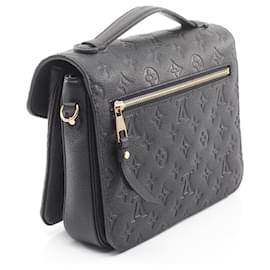 Louis Vuitton-Pochete Louis Vuitton Metis MM Monogram Empreinte Noir-Preto