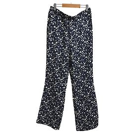 Marni Dot Easy Pants Blue
