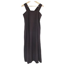 Autre Marque Camisole Kleid Grüne Etikett Entspannt Braun