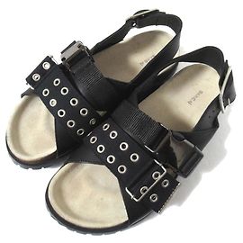 Sandali Jules Sacai×A.P.C Nero