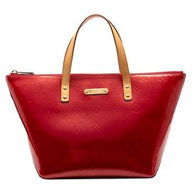 Louis Vuitton Monogram Vernis Bellevue PM Handtasche Rot