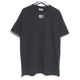 Autre Marque T-shirt in cotone RAINBOW BARCODE di Vetements Nero