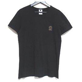 T-shirt imprimé Méduse Versace Noir