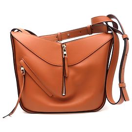 Bolsa Hammock Loewe, Pequena Marrom