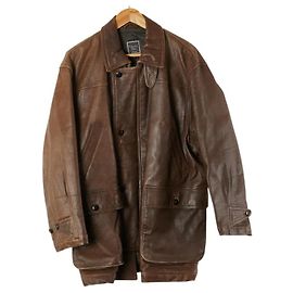 Herrenlederjacke Christian Dior Monseur Braun