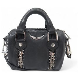 BORSA ZADIG & VOLTAIRE SUNNY NANO WHAP2026F IN PELLE NERA Nero