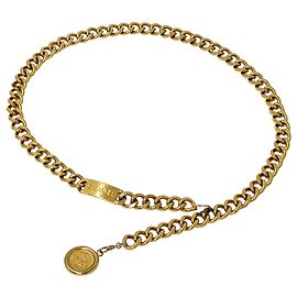 Cinto de corrente dourada Chanel Cambon Dourado