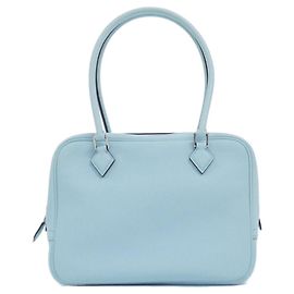 Bolsa Mini Plume Hermès Azul