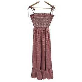 Vestido Largo de Camisón Kate Spade New York Blanco Roja