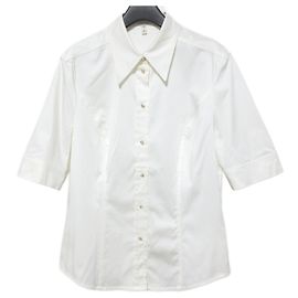 Autre Marque Escada Classic Hemd Weiß Aus weiß