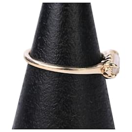 Autre Marque-agete K10 Shell Quartz Ring-Golden