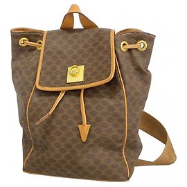 Céline Celine Macadam brauner Damen-Rucksack Braun