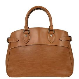 Louis Vuitton Passy Tote Epi Leather PM Brown